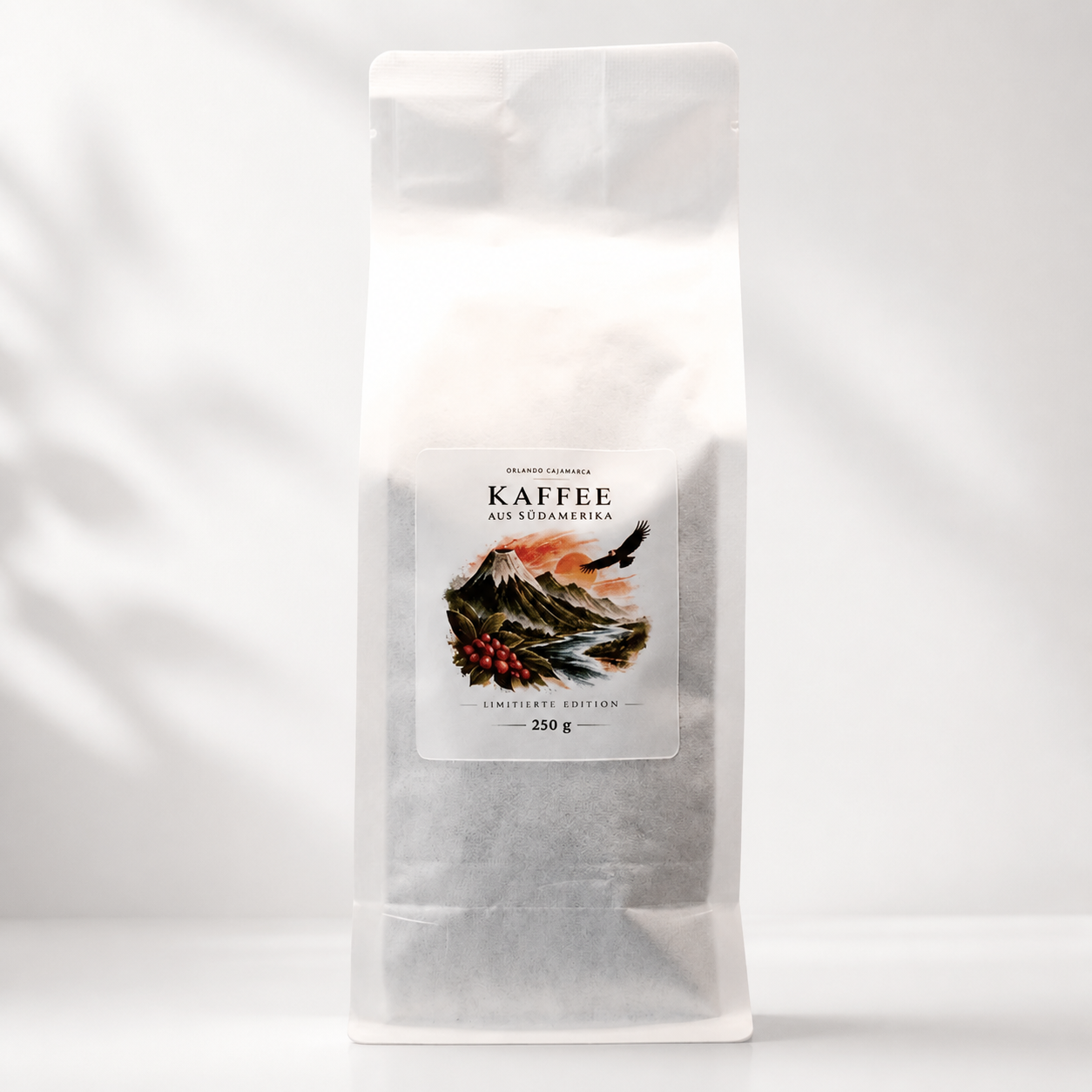 Kaffee aus Nariño, Kolumbien 250g | Ganze Bohnen