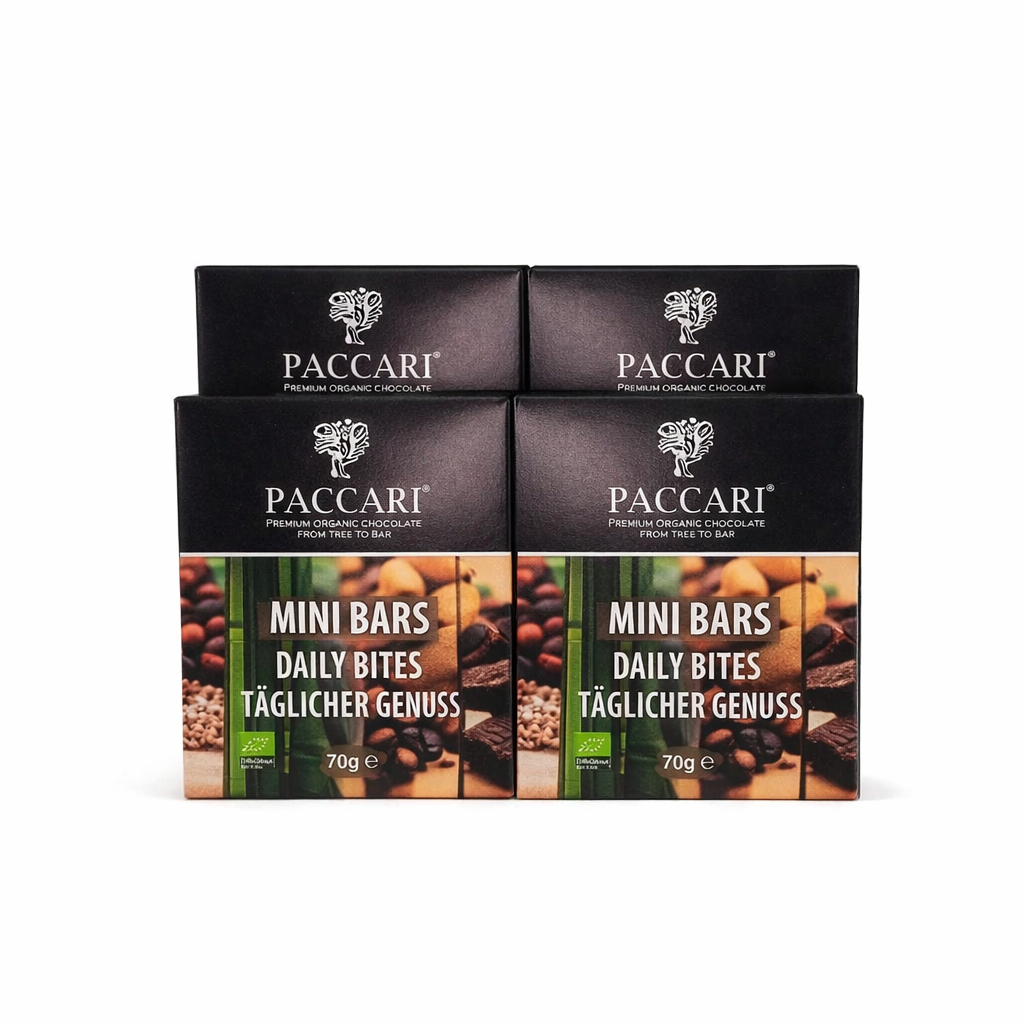 🍫 Bio Schokolade von Paccari – Vegan & Premium aus Ecuador 7 x 10g